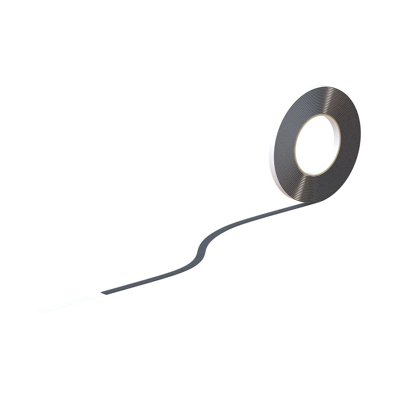 Sarei Haus- und Gartentechnik Dachdurchführung Sarei Dichtungsband SDF 12,5 m x 10 mm schwarz, Acryl