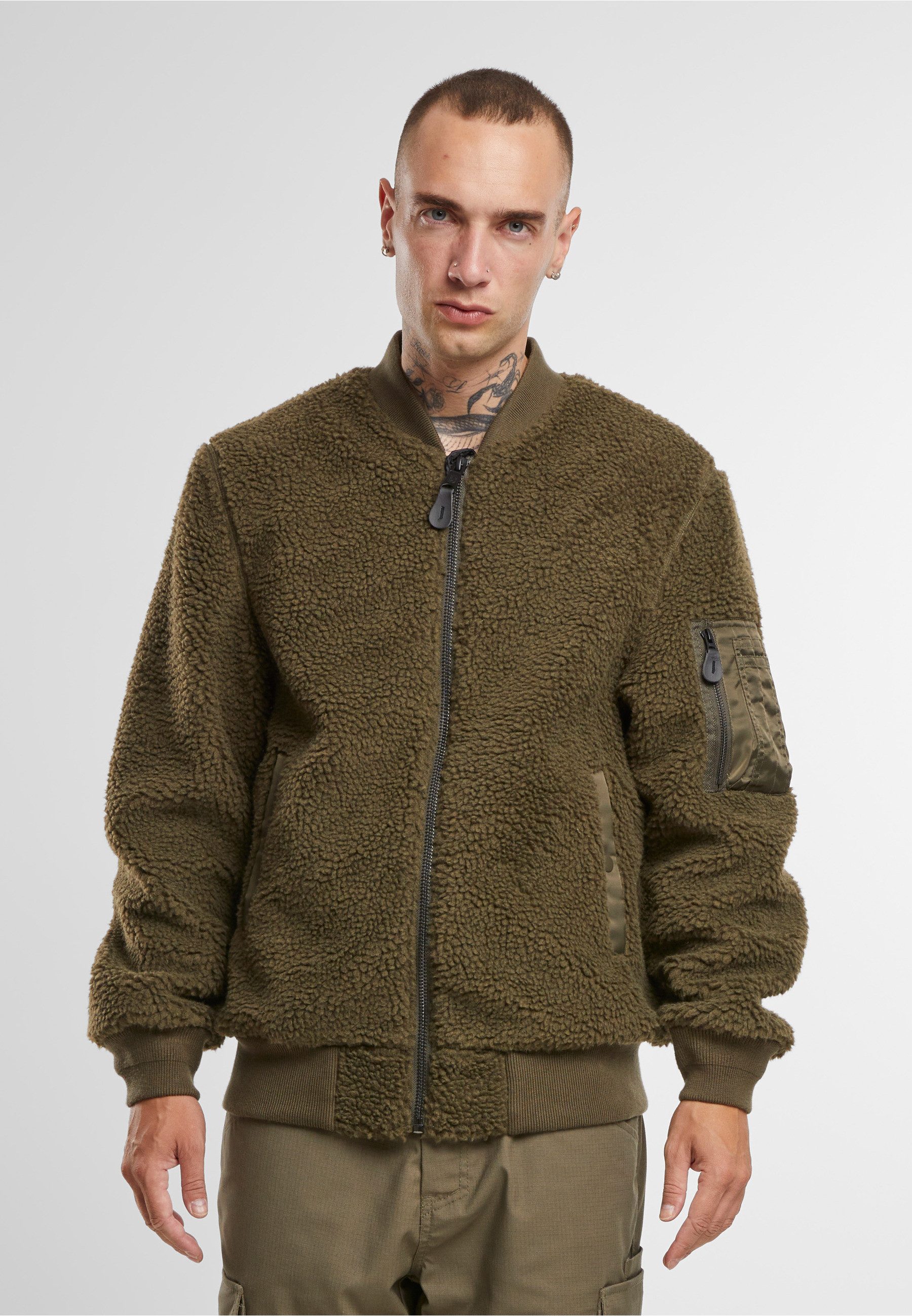Brandit Allwetterjacke Brandit MA1 Sherpa Jacket (1-St)