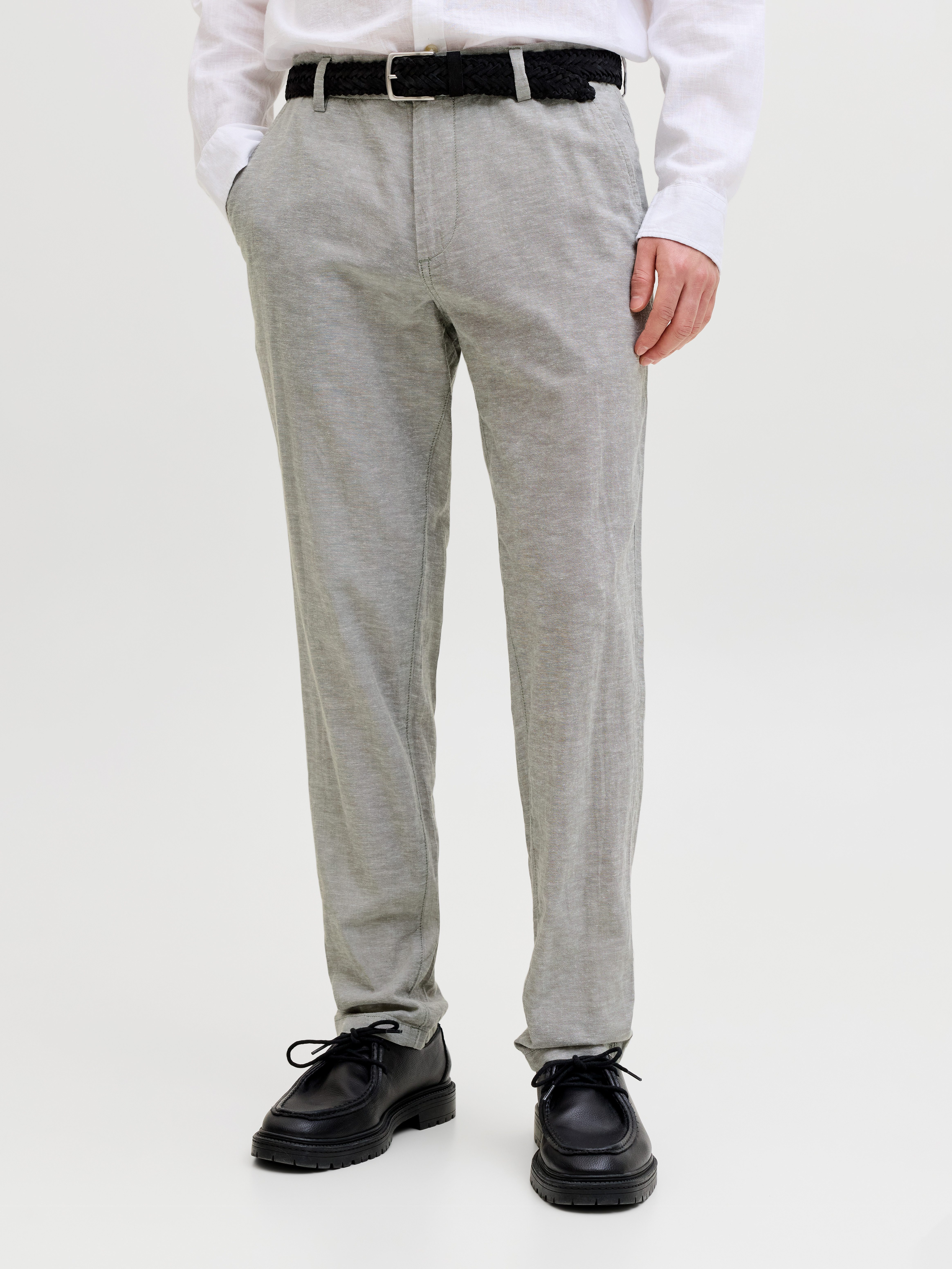 Jack & Jones Chinohose JPSTACE SUMMER CHINO PANT SN mit Reißverschluss