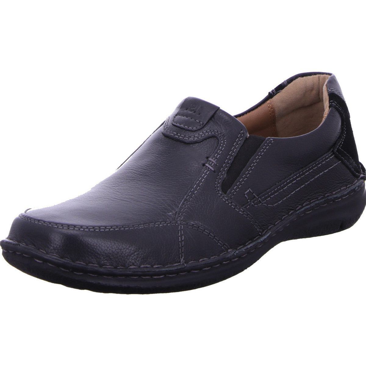 Sportliche Slipper für Herren in schwarz Slipper