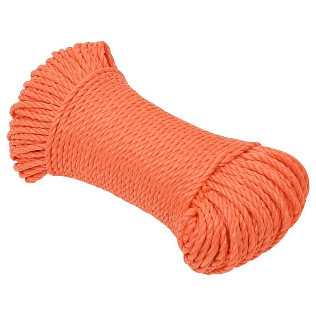 vidaXL Arbeitsseil Orange 6 mm 50 günstig online kaufen