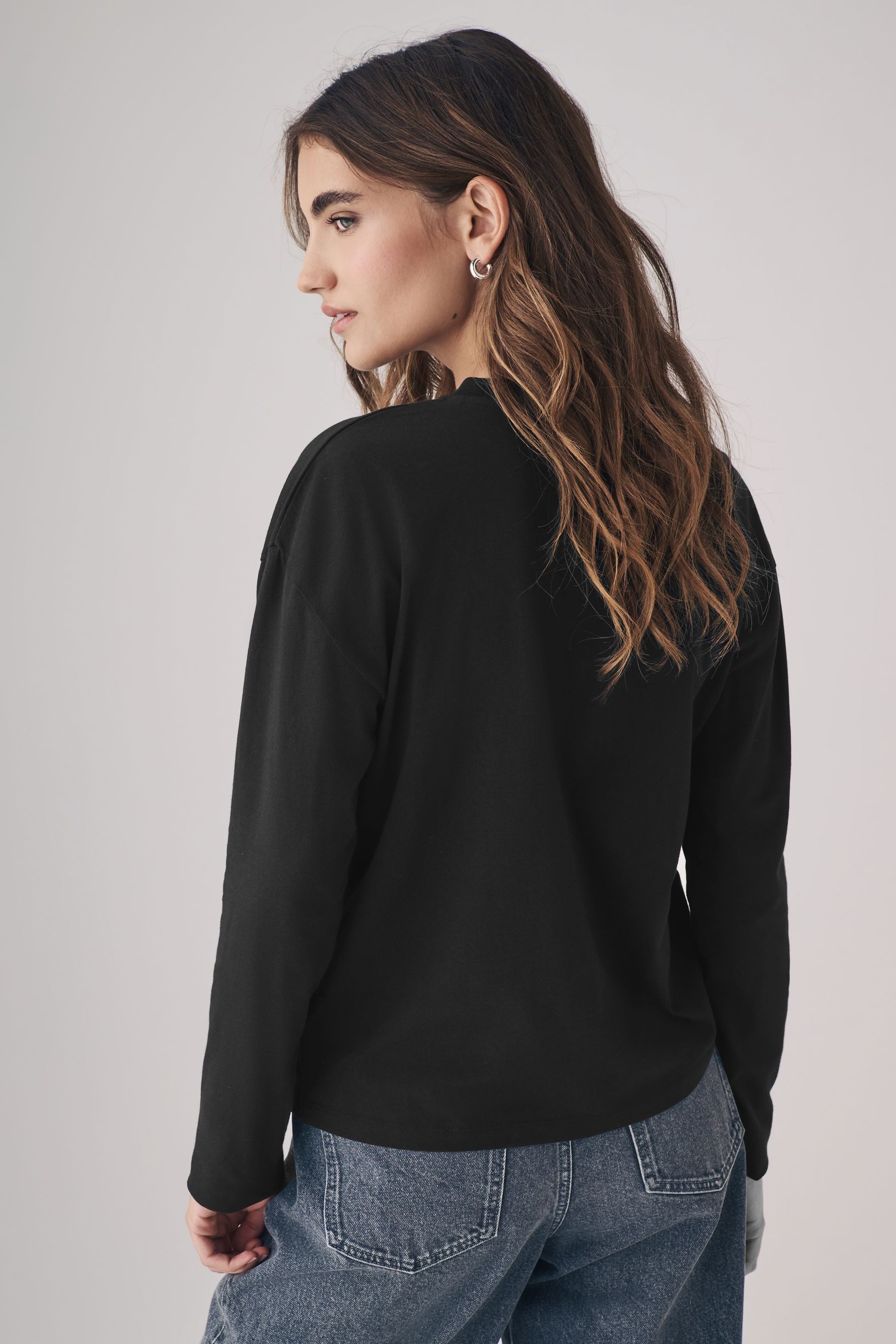 The Set Langarmshirt The Set Relaxed günstig online kaufen