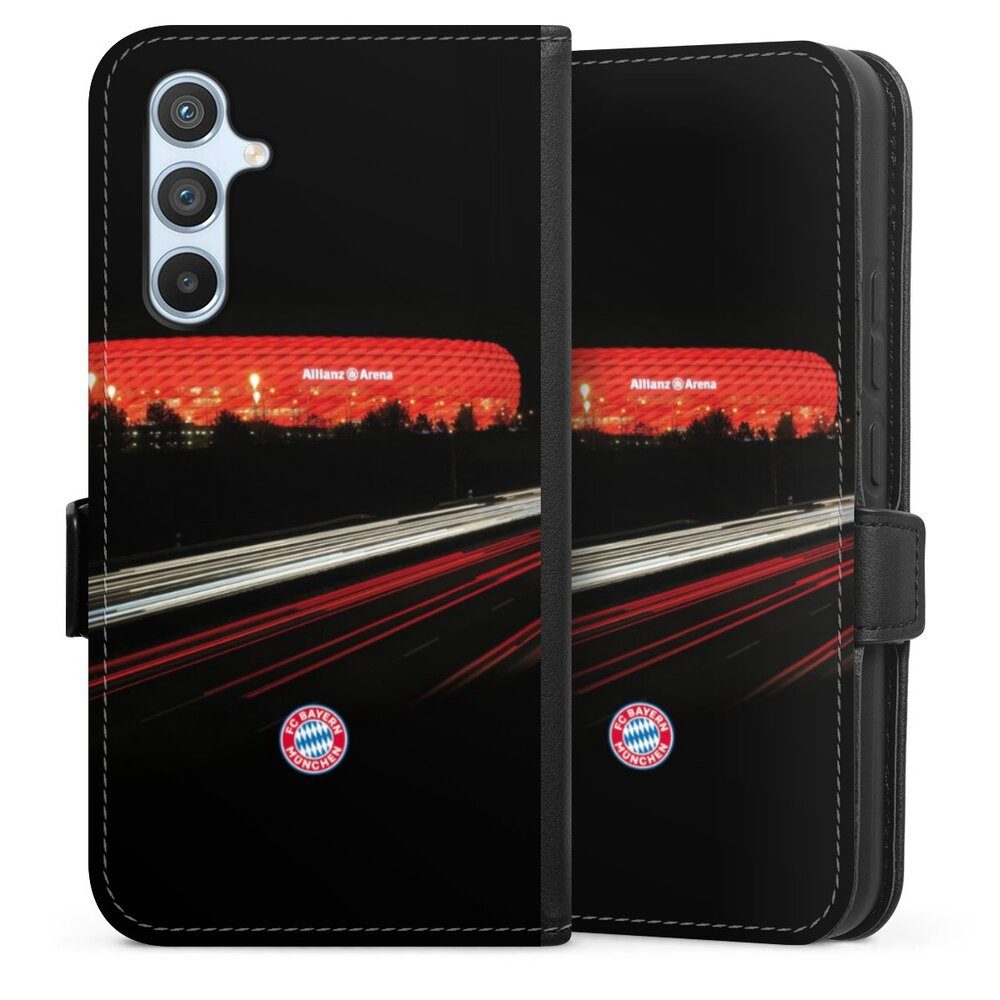 DeinDesign Handyhülle FC Bayern München FCB Stadion FC Bayern München Allianz Arena, Samsung Galaxy A54 5G Hülle Handy Flip Case Wallet Cover