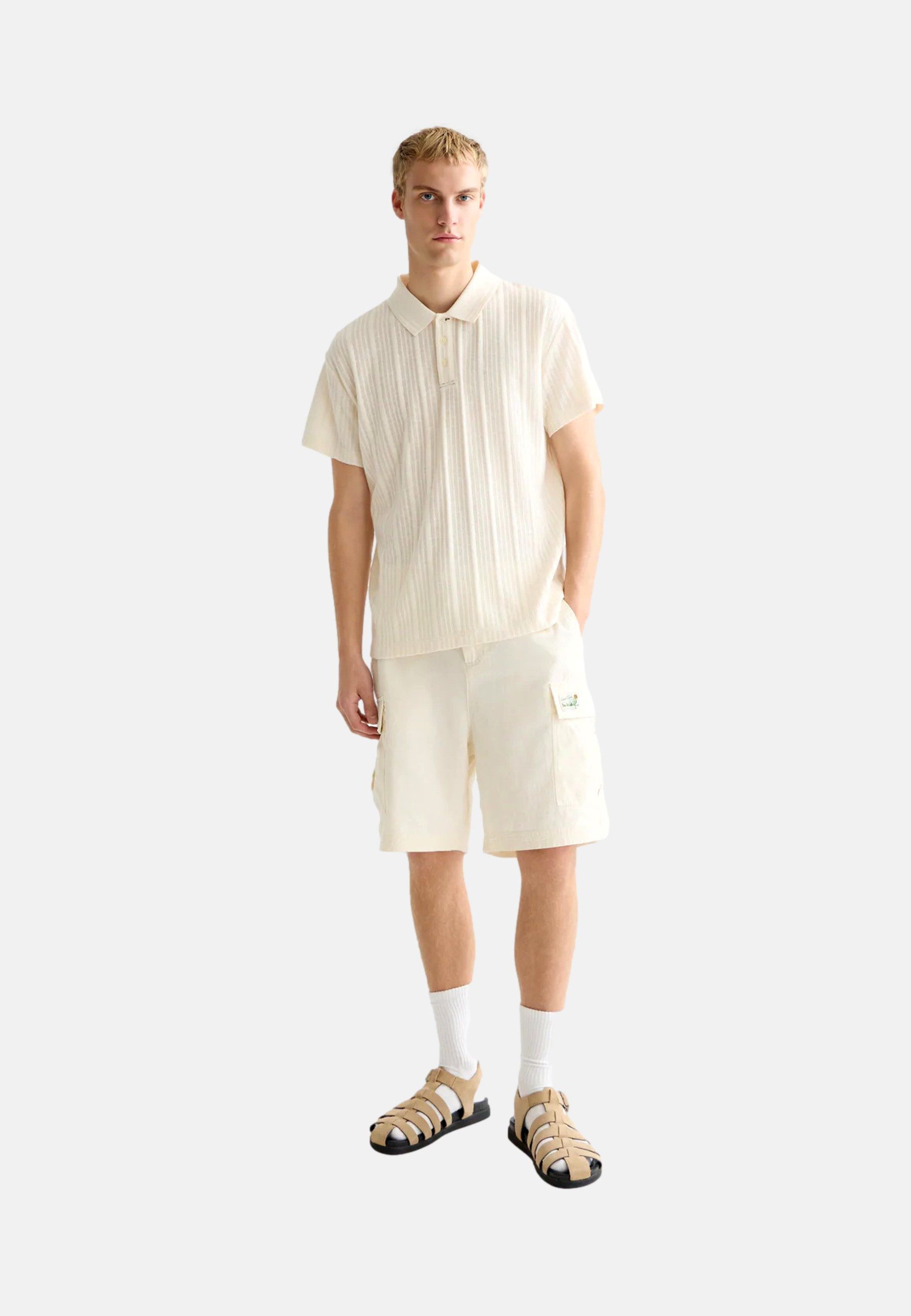 Scotch & Soda Poloshirt Poloshirt Kurzarmshirt mit Polokragen (1-tlg., 1)