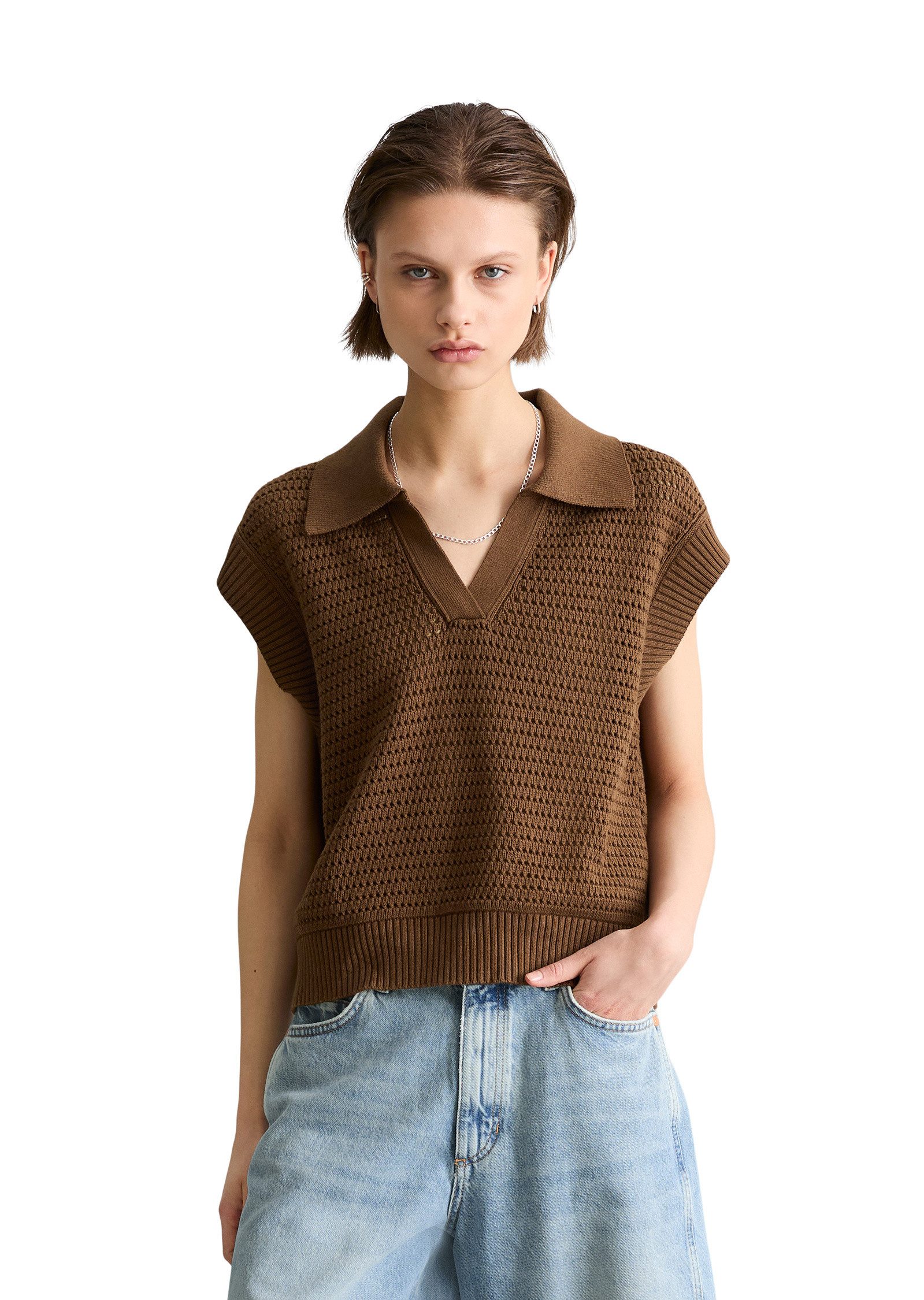 Marc O'Polo DENIM Strickpullover aus Organic Cotton