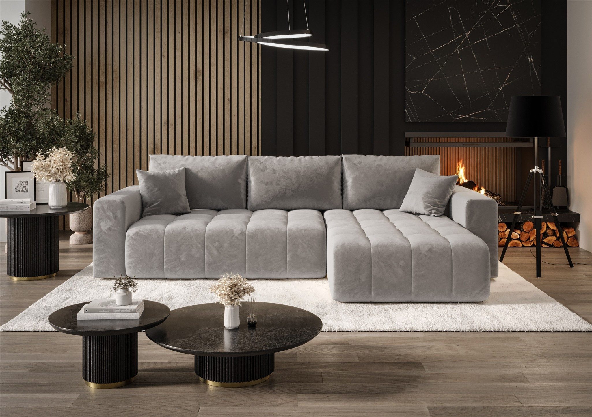 Fun Möbel Ecksofa Sofa Schlafsofa CAMILA günstig online kaufen