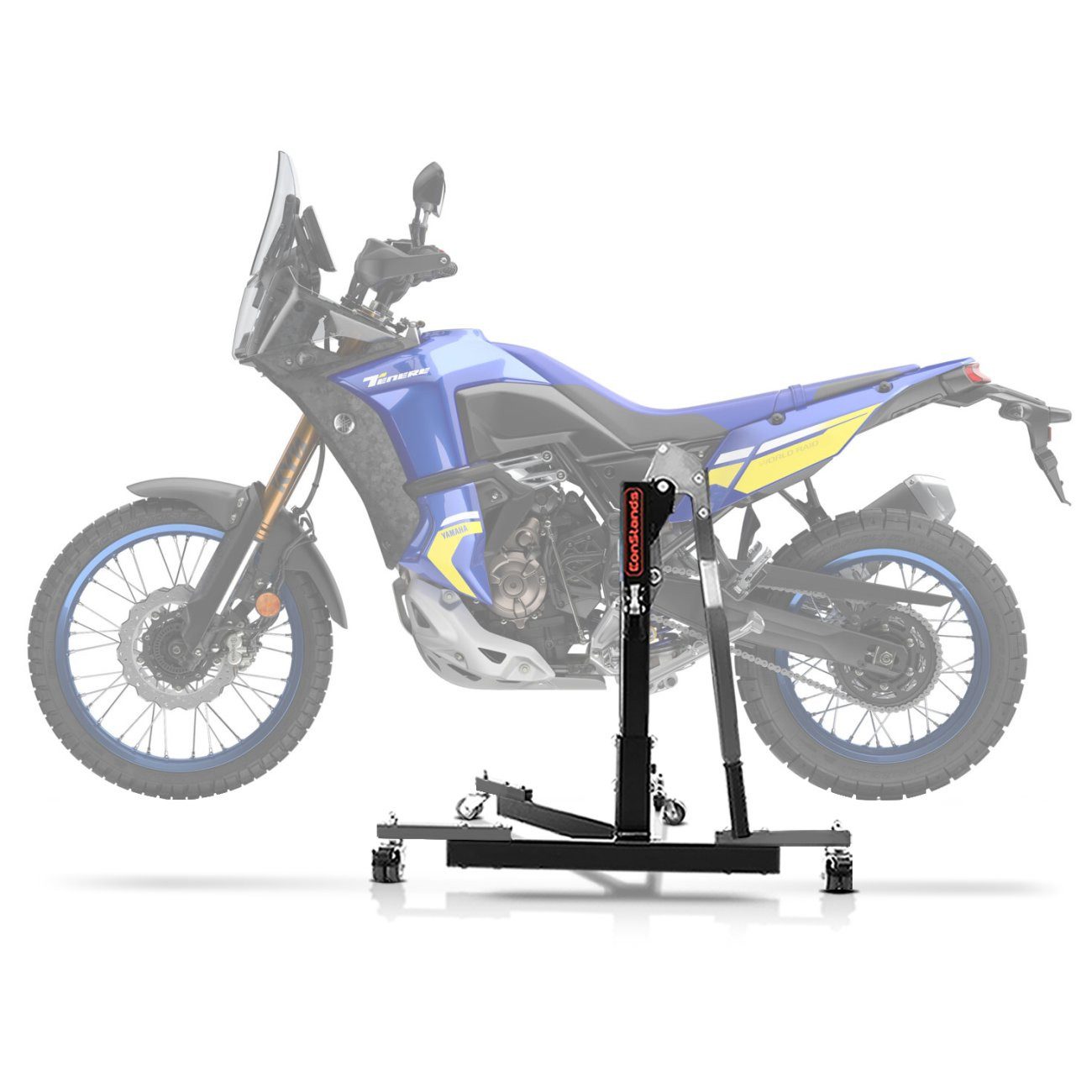 ConStands Motorradheber Zentralständer passend für Yamaha Tenere 700 World Raid 22-24 grau Mot