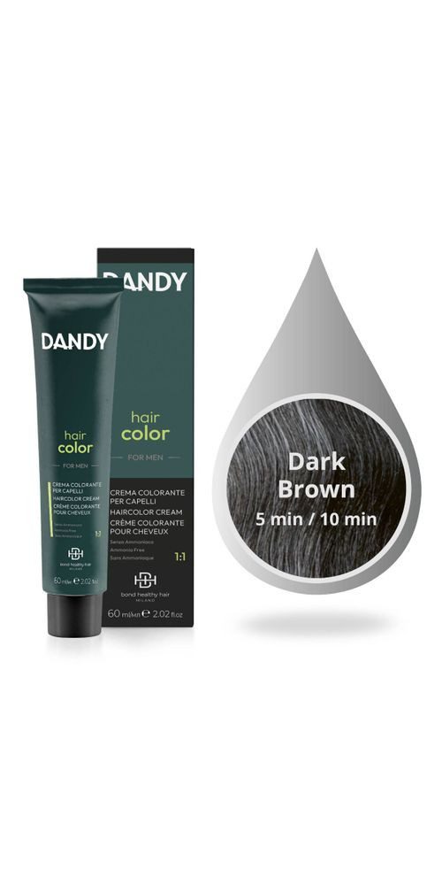 Dandy Haarfarbe Dandy Hair Color 3 Donkerbruin 60ml