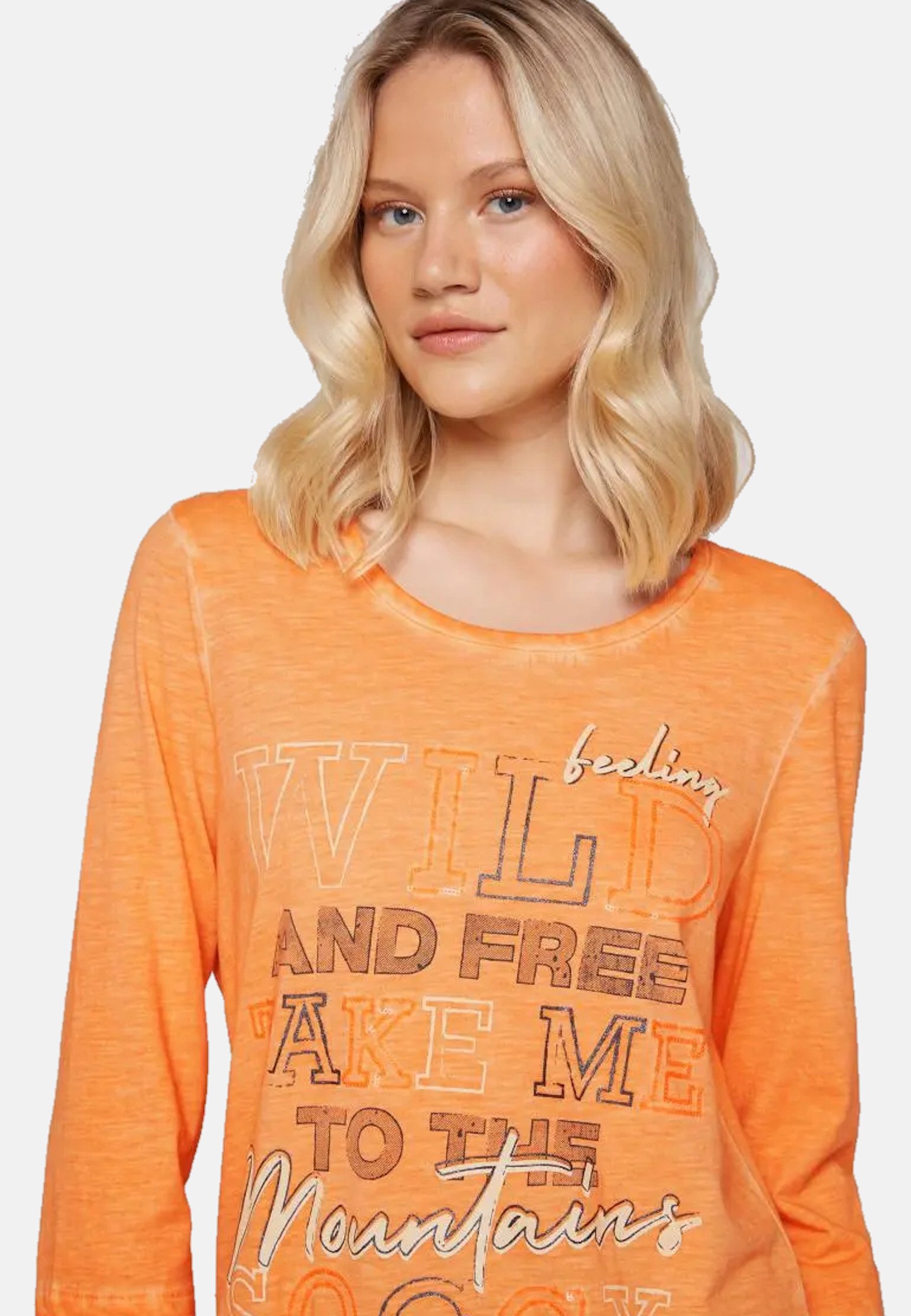 SOCCX T-Shirt T-Shirt WANDERLUST Shirt mit günstig online kaufen