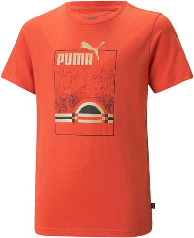 PUMA T-Shirt ESS+ STREET ART Summer Tee B (Summe