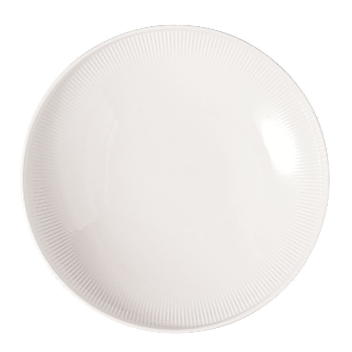 Villeroy & Boch Schale Afina Schale weiß 25cm, Premium Porcelain, (Schüsseln & Schalen)