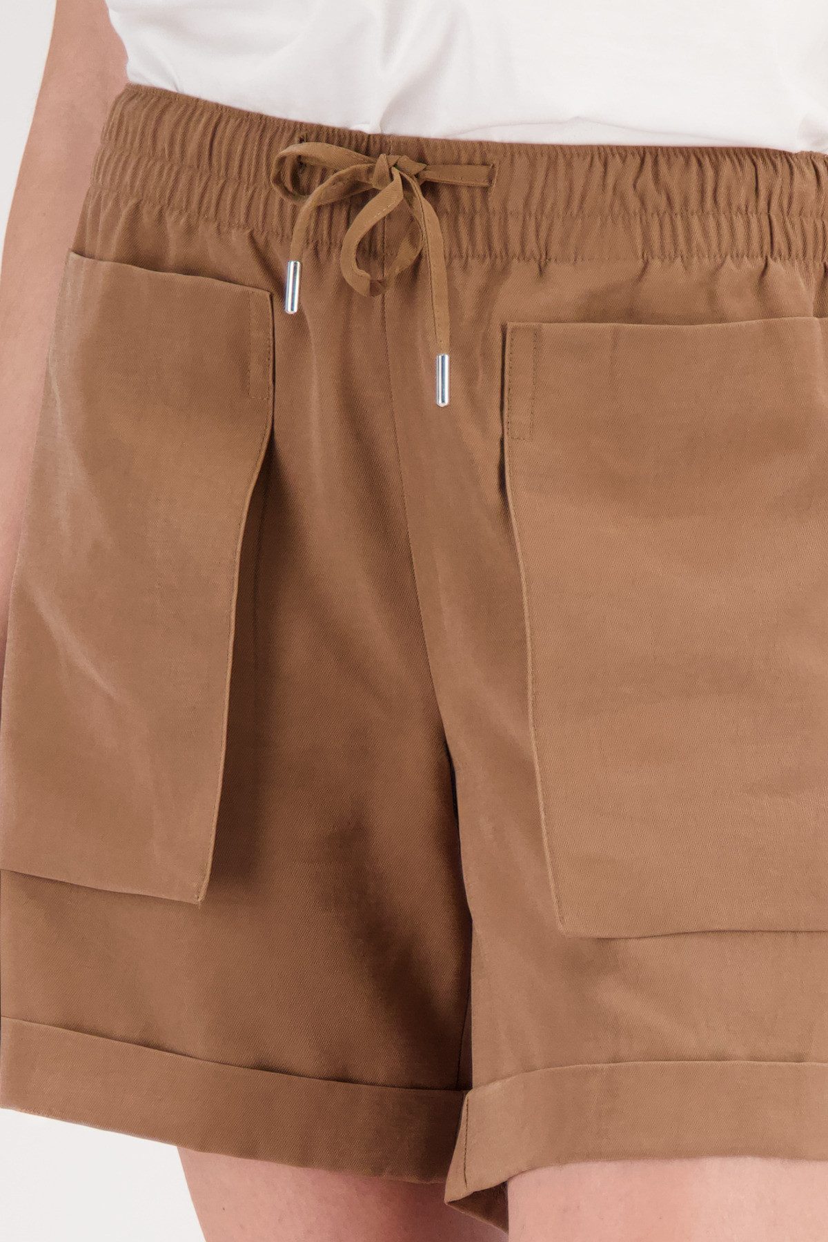 Monari Shorts Hose aufgesetzte Taschen Regular fit mit aufgesetzten Taschen – Bild 4 von 5