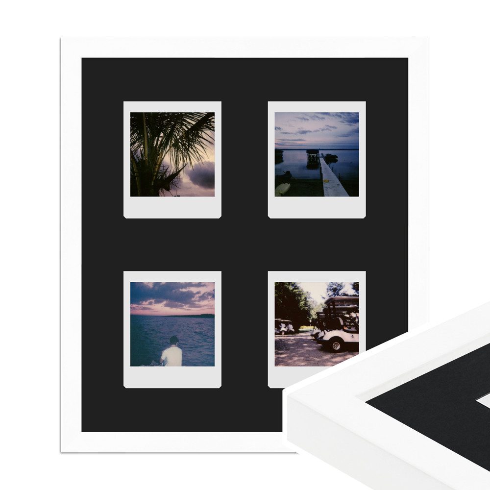 4x Mini-Bilderrahmen Für Instax Fotos – 5x7,6 Cm, Aus PLA, Niedliche Schreibtisch-Deko