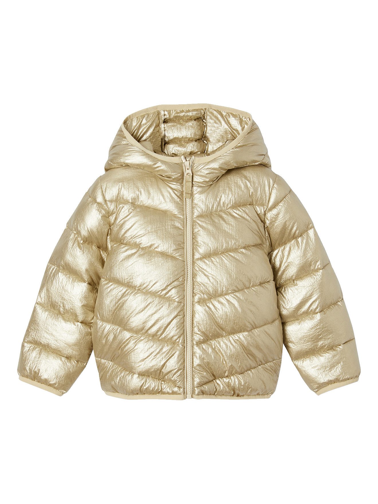 vertbaudet Steppjacke, Süße Übergangsjacke mit Glanzeffekt!