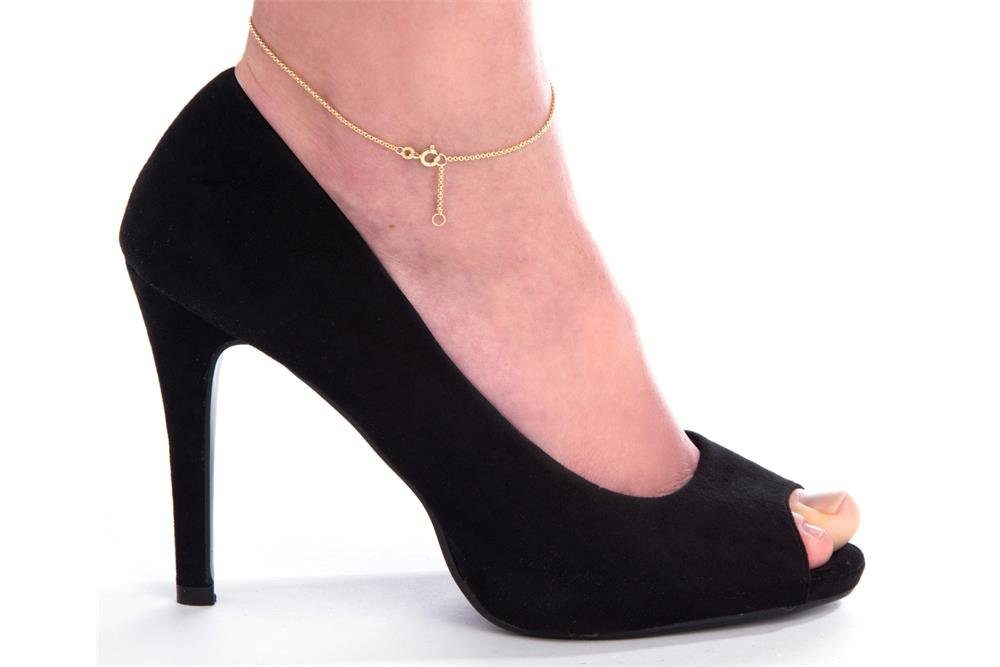 Silberkettenstore Fußkette Fußkette Erbse 1,5mm - günstig online kaufen