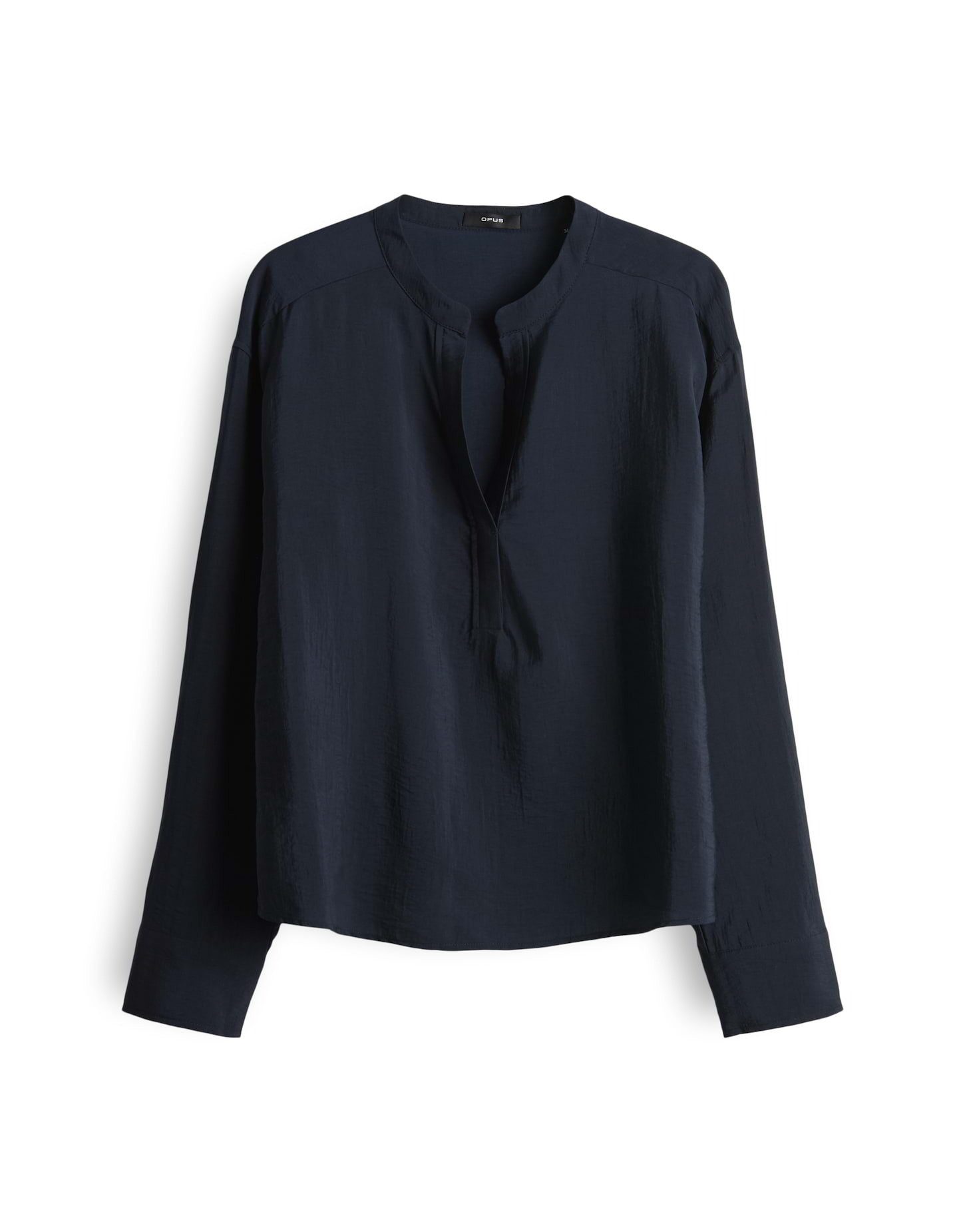 OPUS Langarmbluse FEMYN mit dezenter Struktur leicht ausgestellt geschnitte günstig online kaufen