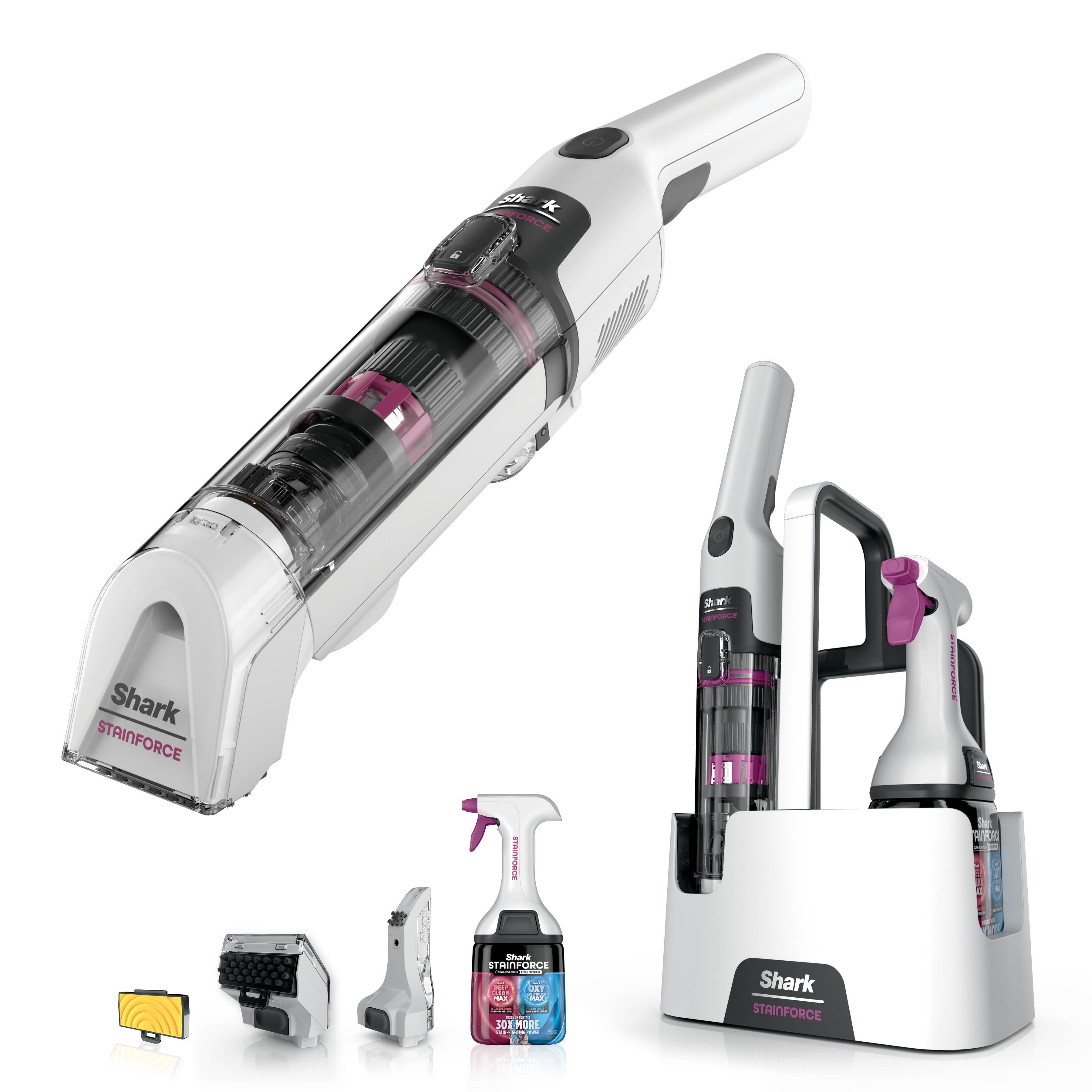Shark Wasch-Sauger Shark StainForce kabelloses System zur Fleckenentfernung - HX100EUT, 100 W, beutellos