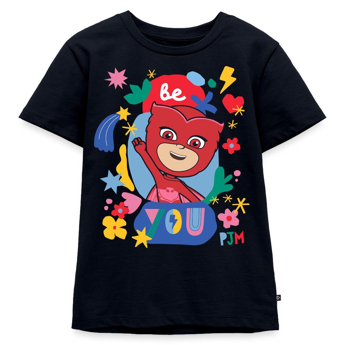 Spreadshirt T-Shirt PJ Masks Owlette Slogan Be You Sei Du Selbst Kinder Premium T-Shirt (1-tlg)