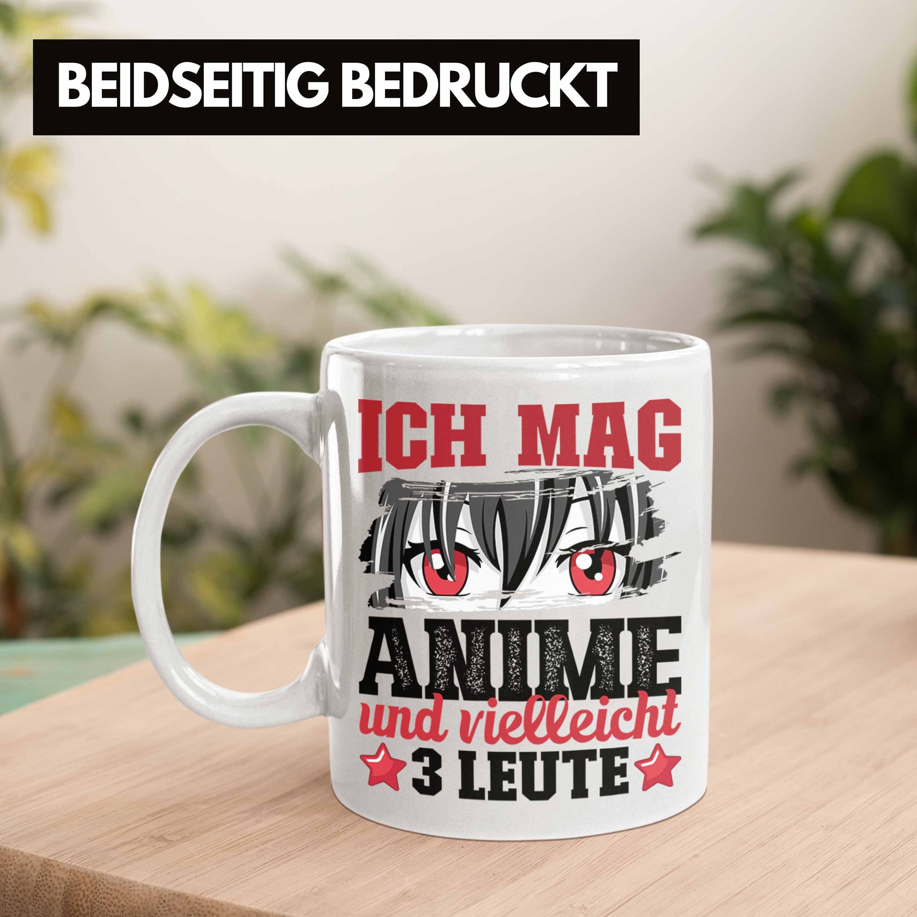 Tasse Trendation Mag Anime Geschenkidee Anime Ich Geschenk Und Anime-Liebhaber Vi Tasse Weiss