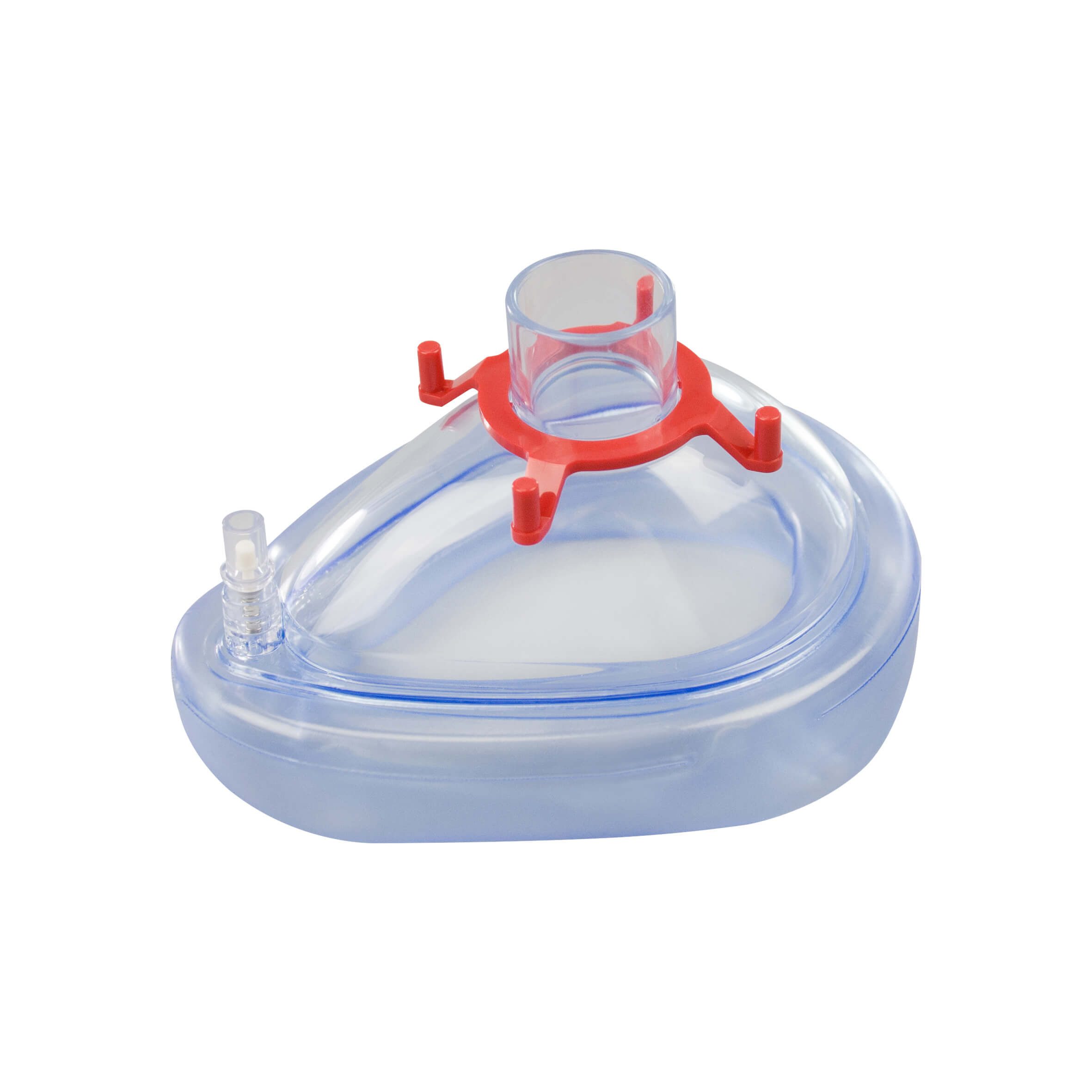HUM Gesellschaft für Homecare und Medizintechnik mbH Erste-Hilfe-Set HUM AERObag Beatmungsmasken PVC mit Hakenring Gr. 4
