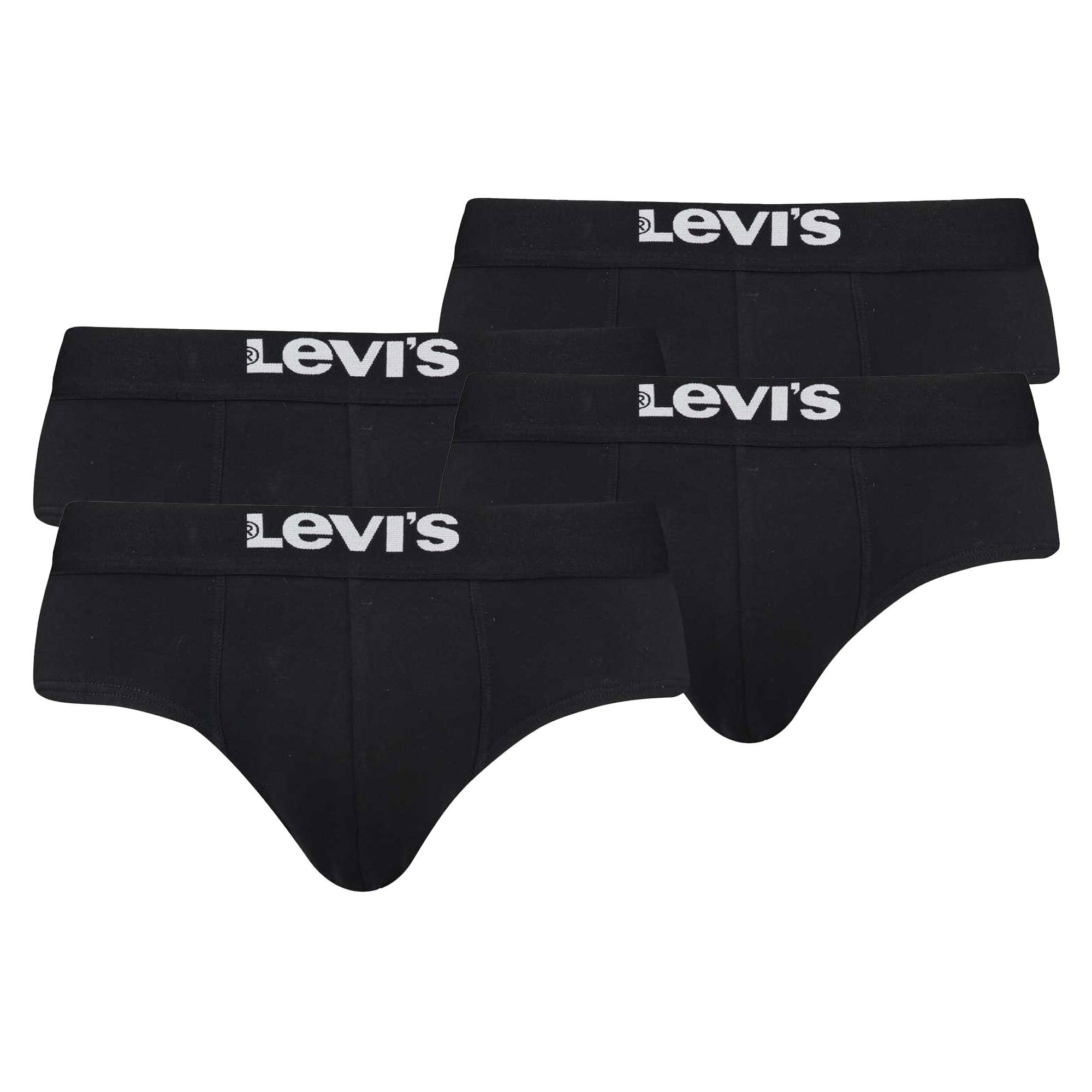 Slip Herren Slip 4er Pack Baumwollmischung, Baumwolle