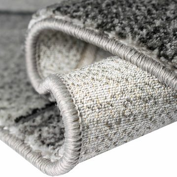 Teppich Teppich Design Wohnzimmer teppich geometrisches Muster in grau, Teppich-Traum, rechteckig, Höhe: 1.2 mm