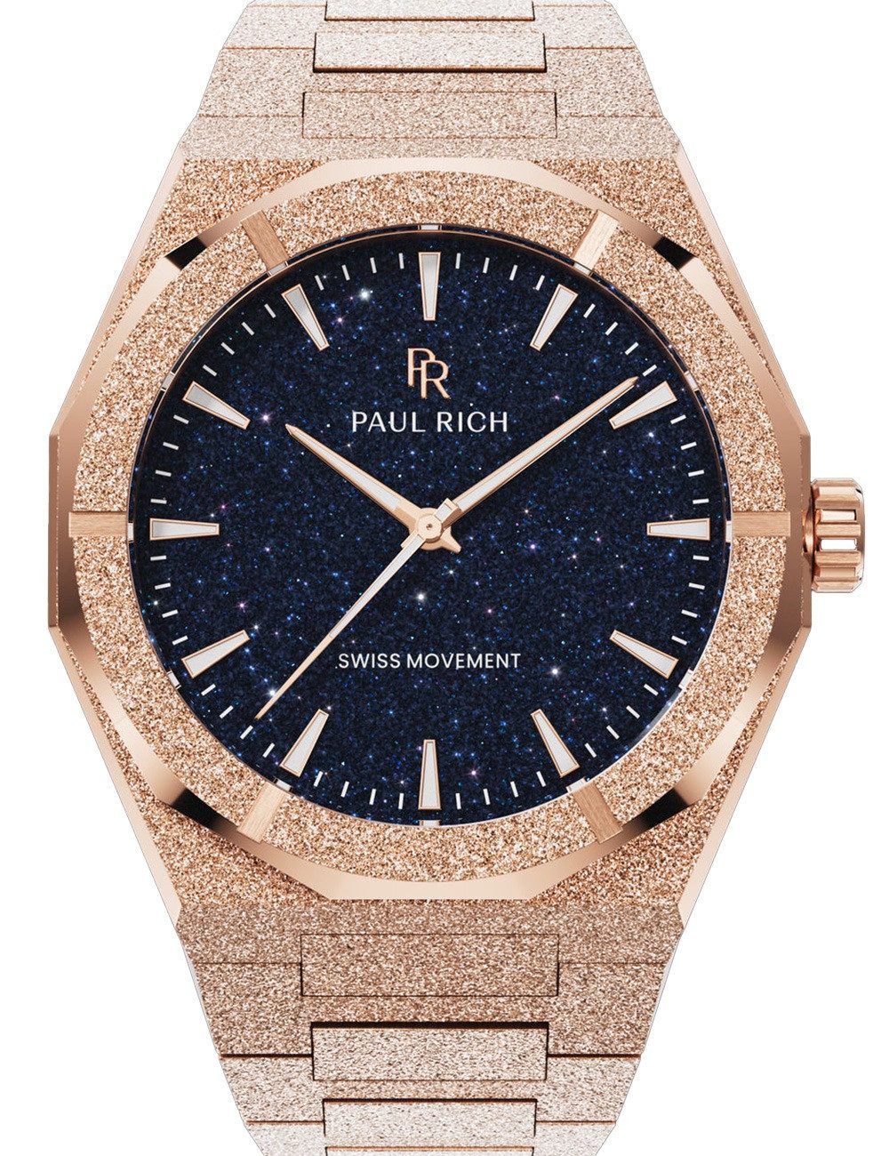 Paul Rich Quarzuhr Paul Rich PR-45228 Herrenuhr Frosted Star Dust II 43mm 5ATM Paul Rich PR-45228 Herrenuhr Frosted Star Dust II 43mm 5ATM