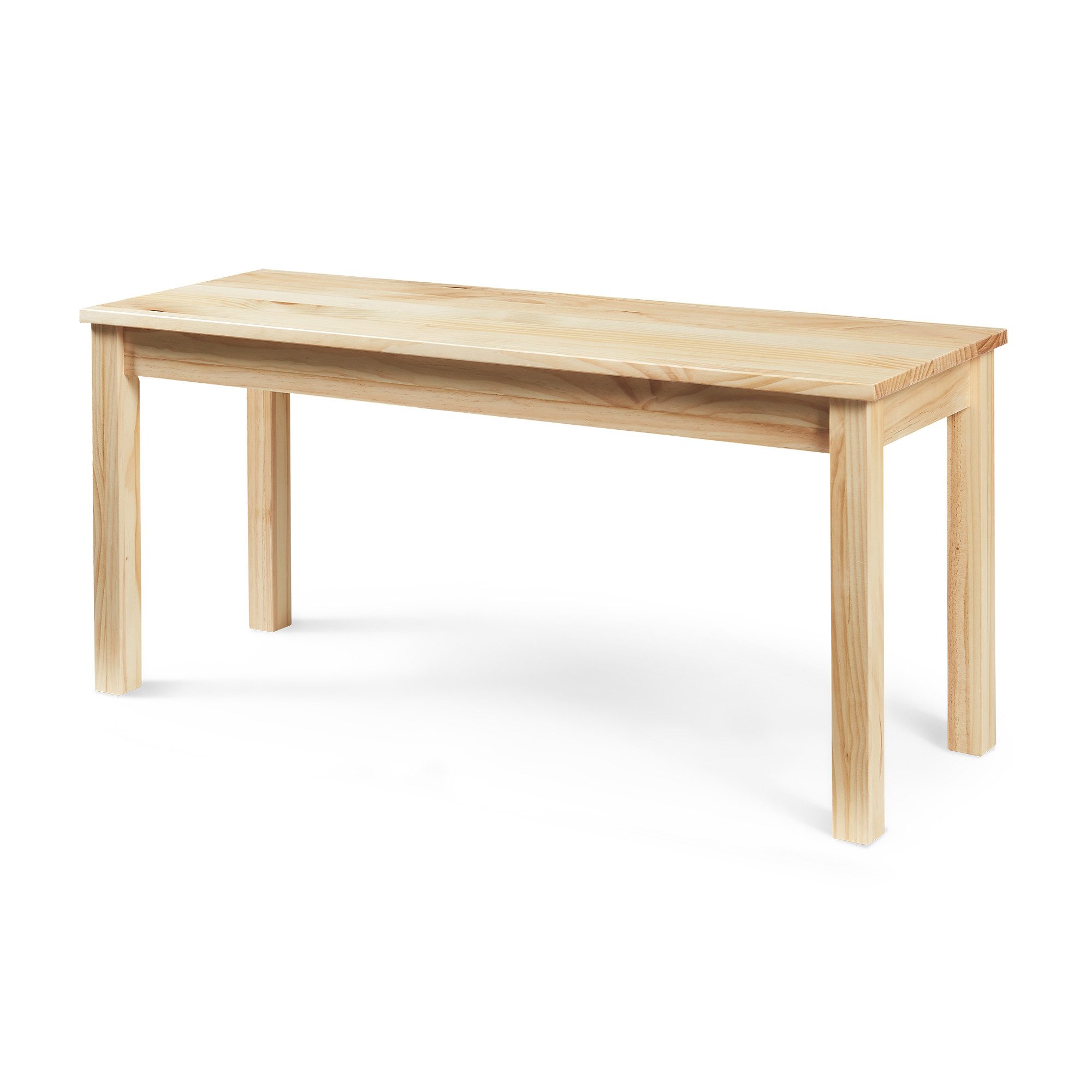 en.casa Essbank, »Trerunulu« 100 x 35 x 45 cm Kiefernholz Natur