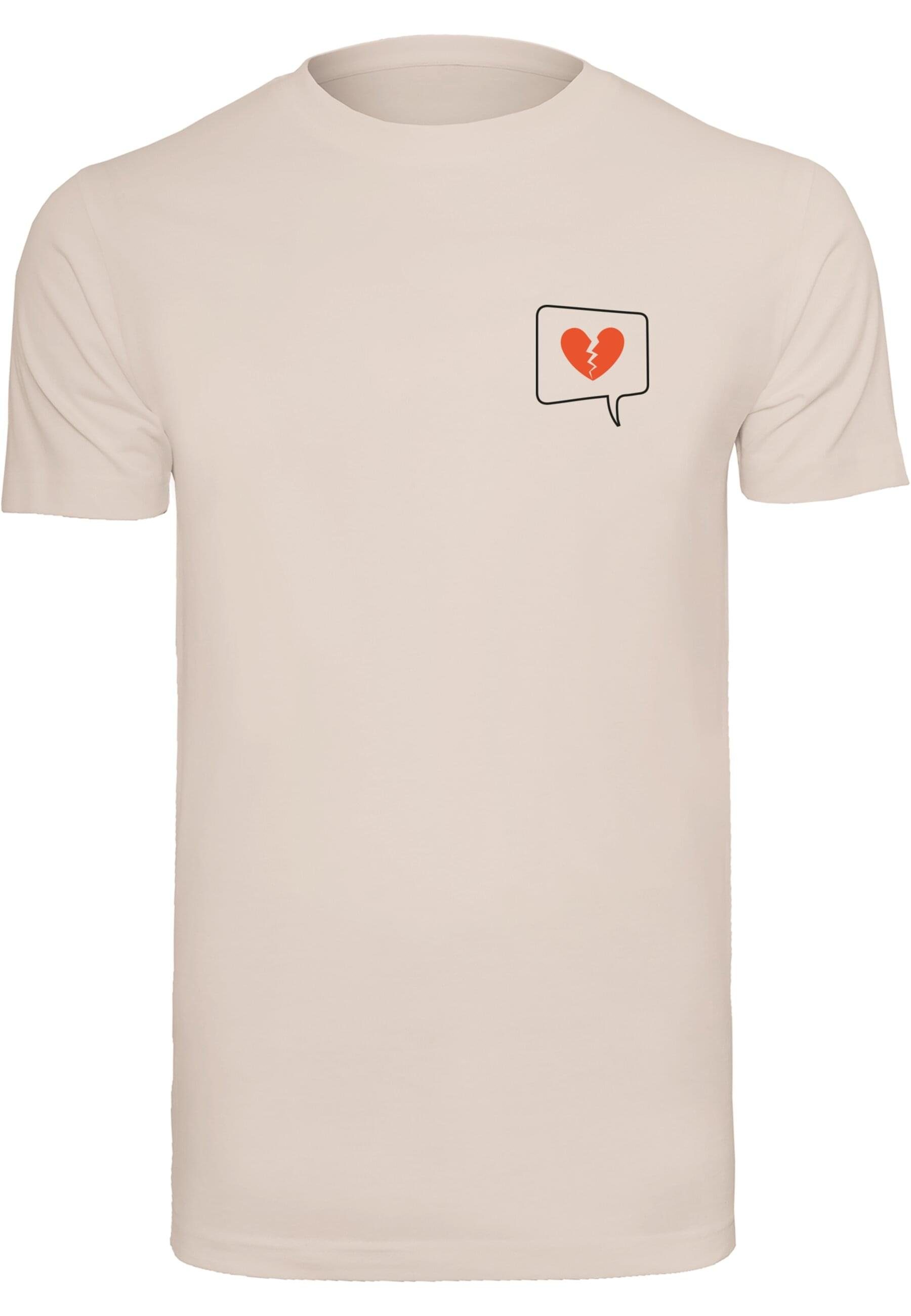 Merchcode T-Shirt Herren Heartbreak T-Shirt (1-tlg) pinkmarshmallow