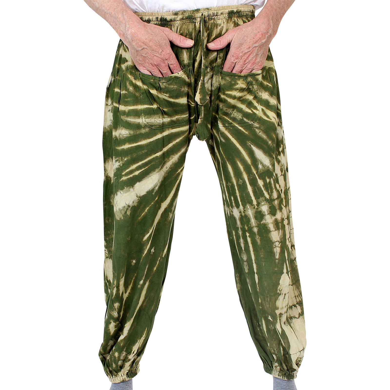 BUDDHA arts&more Haremshose Gebatikte Ballonhose aus günstig online kaufen