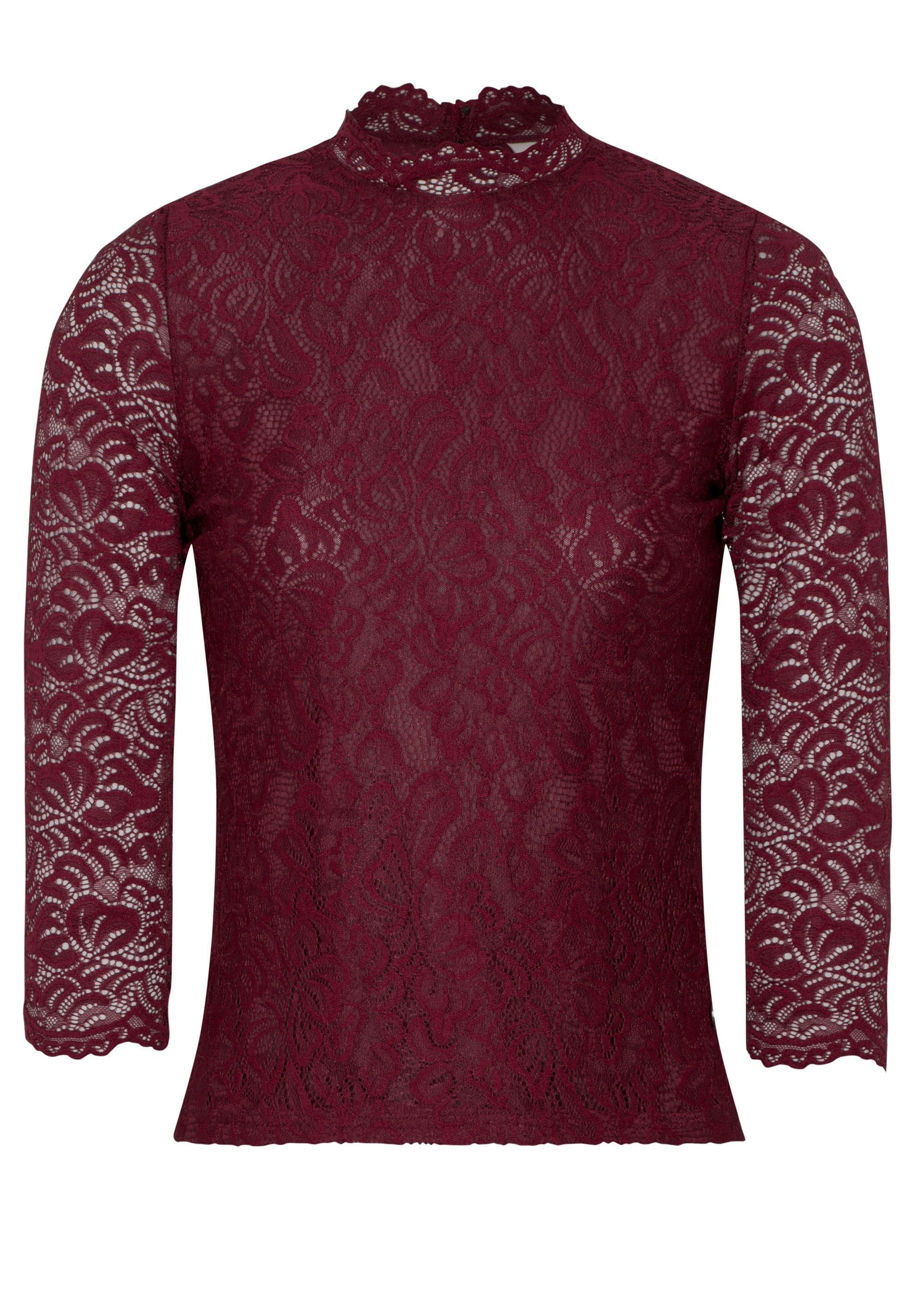 Spieth & Wensky Dirndlbluse Amberg (1-tlg) in taillierter Form