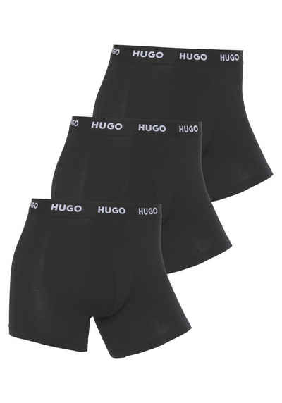 HUGO Boxer BOXERBR TRIPLET PACK 10241846 01 (3-St) mit HUGO Logo-Elastikbund