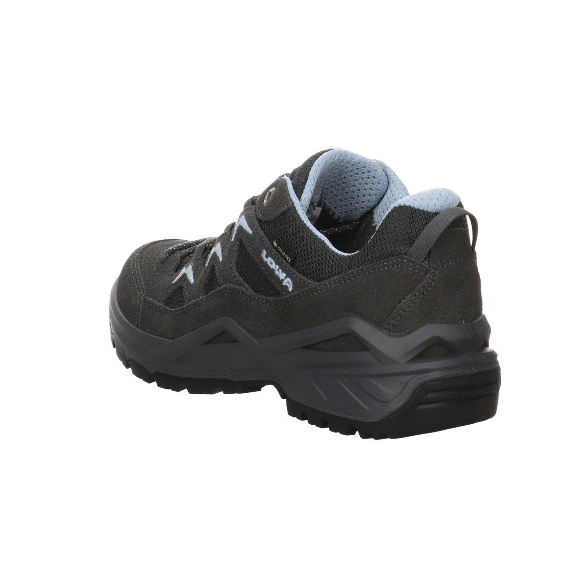 Schuhe GRAPHIT/EISBLAU Damen Leder-/Textilkombination Lowa Outdoorschuh Outdoor