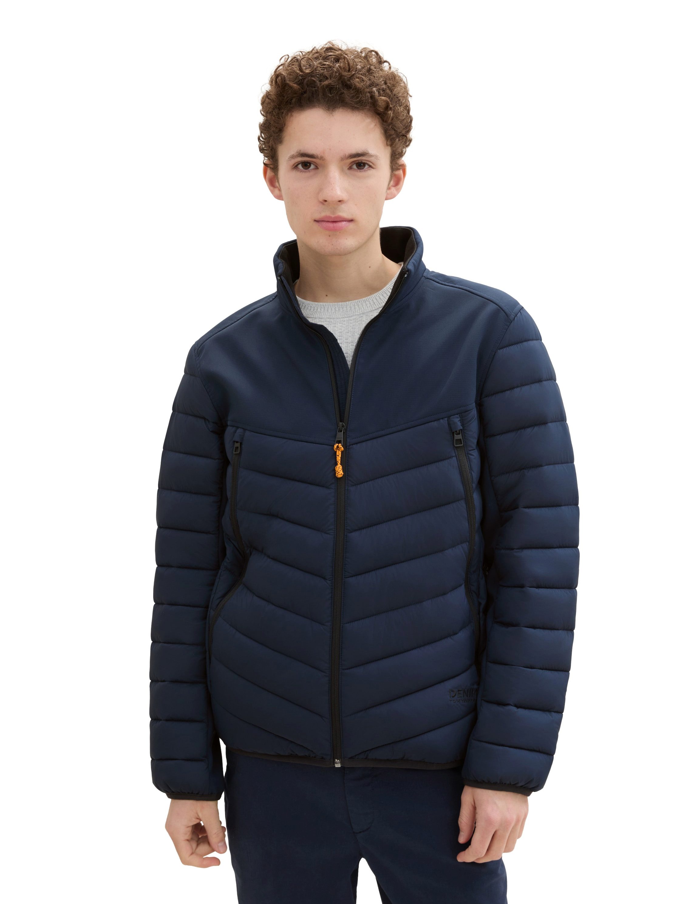 TOM TAILOR Denim Hybridjacke mit Stehkragen günstig online kaufen