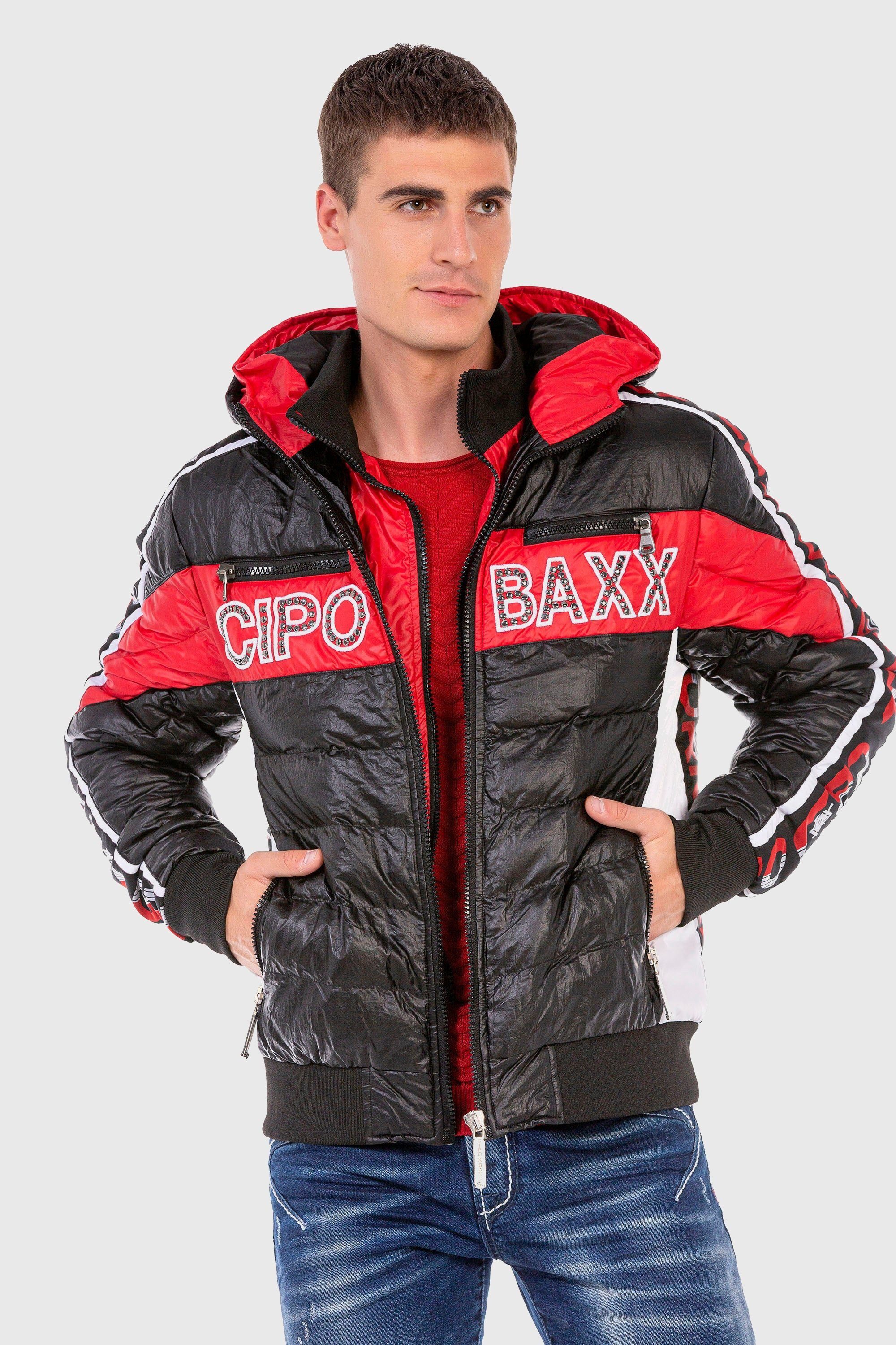 Cipo & Baxx Steppjacke Jacke mit modischer Steppung günstig online kaufen