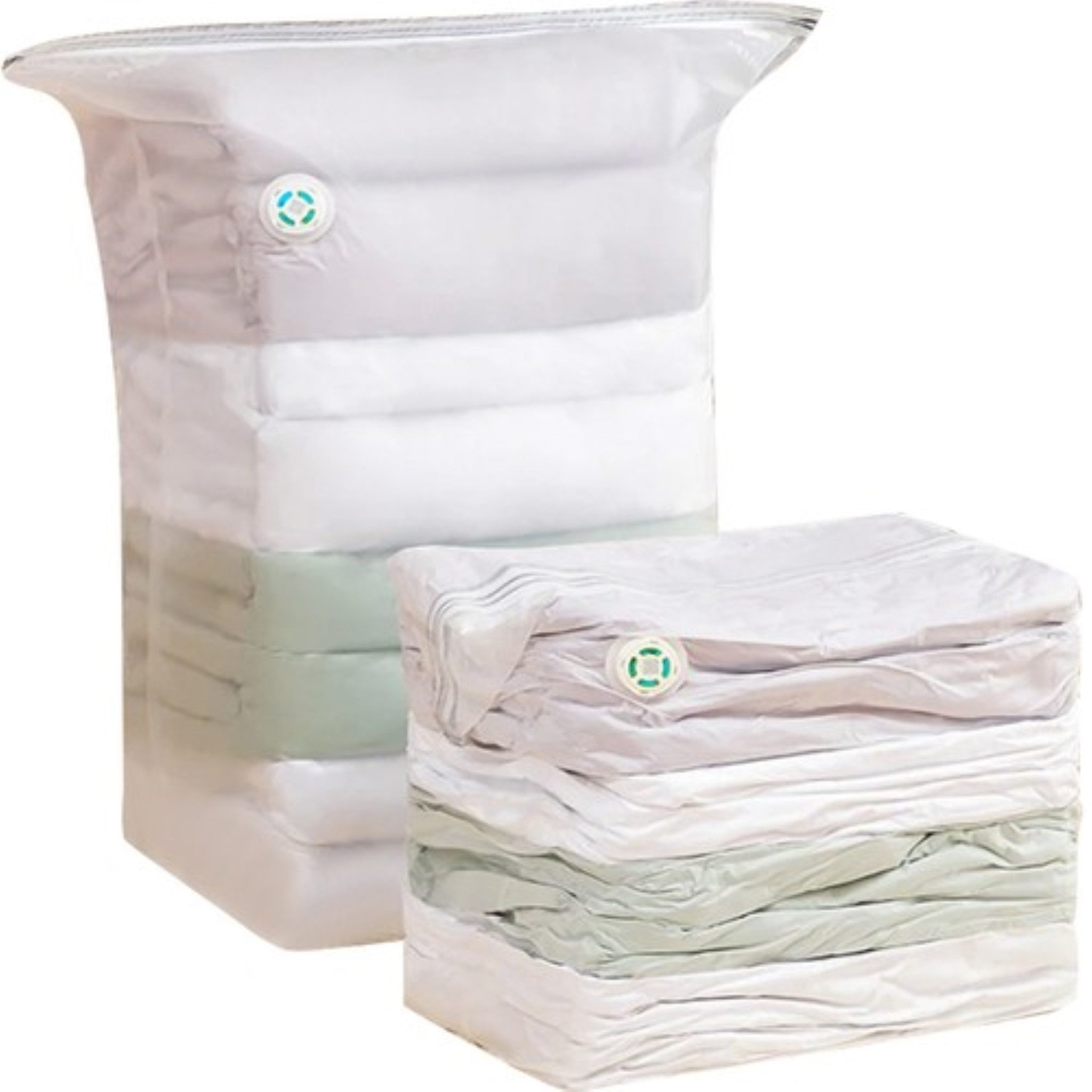 Ruhhy Vakuumierbeutel XXL Vakuumbeutel 80x100 cm - platzsparend und schützende Aufbewahrung., Zubehör für Geeignet für Standardstaubsauger mit einem Korkdurchmesser von 35 mm., Platzersparnis von bis zu 80 %, schützt vor Staub, Feuchtigkeit.