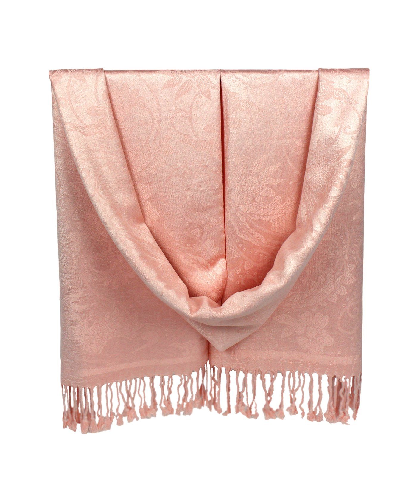 ZEBRO Modeschal Jacquard mit Blumen-Muster günstig online kaufen