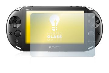 upscreen flexible Panzerglasfolie für Sony Playstation PS Vita Slim, Displayschutzglas, Schutzglas Glasfolie matt entspiegelt