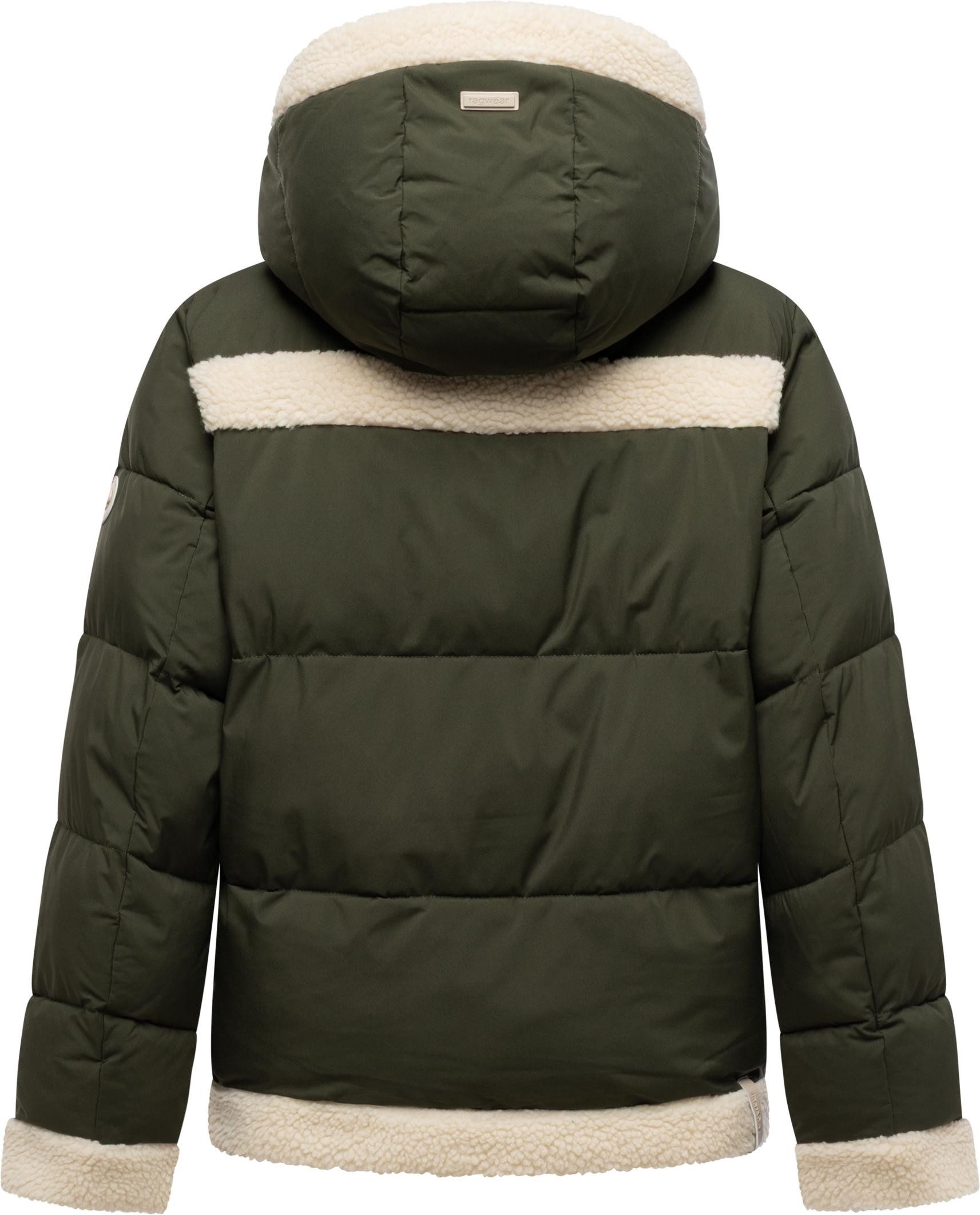Ragwear Winterjacke Editah YOUMODO warme modische Jacke mit Plüsch-Details – Bild 3 von 5