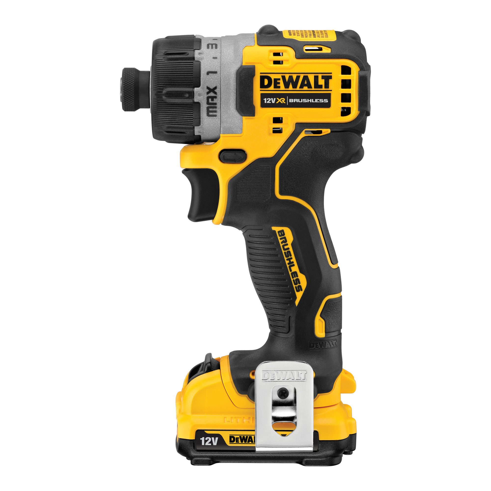 DeWalt Bohrschrauber DEWALT Akku-Schrauber (1/4) 12V / 2Ah DCF601D2-QW