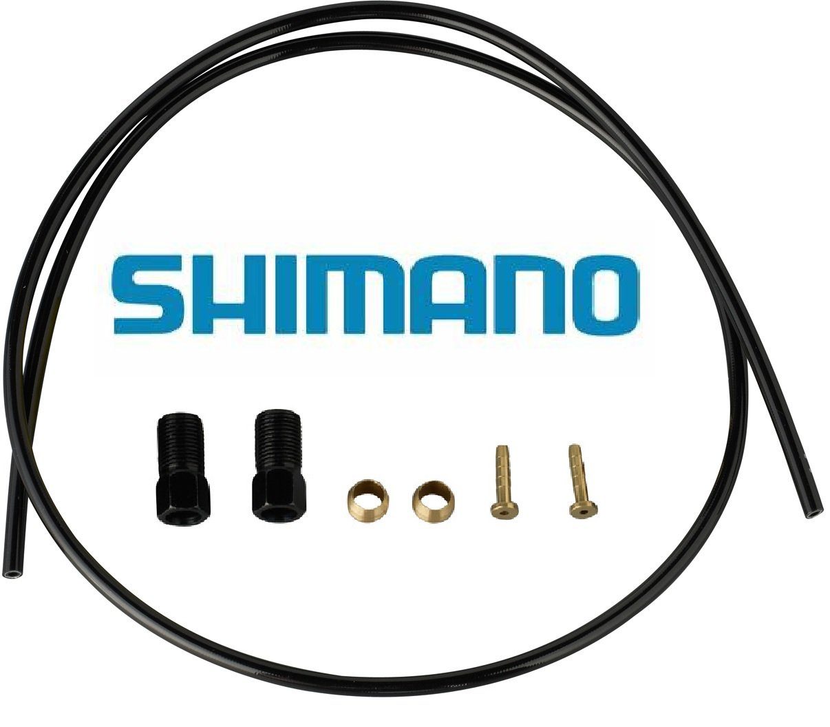 Shimano Scheibenbremse Shimano Bremsleitung SM-BH59-JK-SS 200cm Set kürzbar schwarz