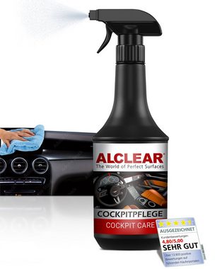 ALCLEAR 721CP Auto Cockpitpflege, seidenglanz, für Kunststoffe innen, 1.000ml Auto-Reinigungsmittel
