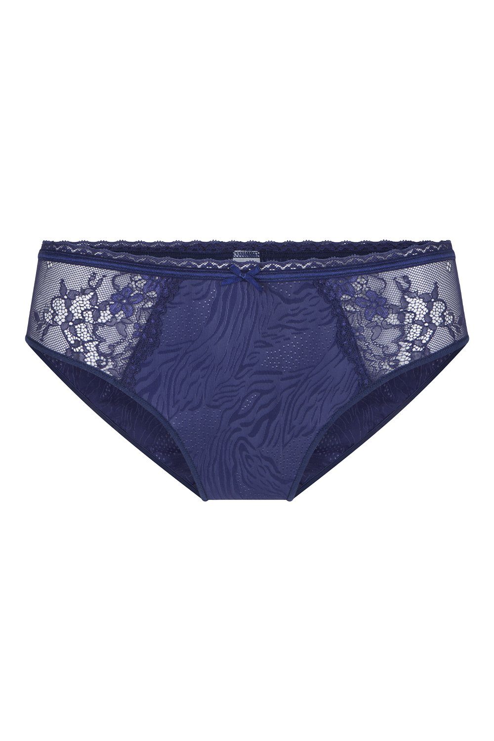 blue Slip Slip LingaDore 1400B ribbon jaquard