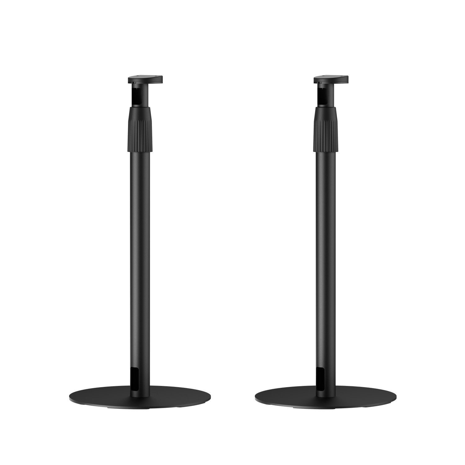 ARLI Lautsprecherständer 2x Lautsprecher Ständer für Sonos Era 100 & 300, (2-tlg., höhenverstellbar Standfuss schwarz) – Bild 4 von 5