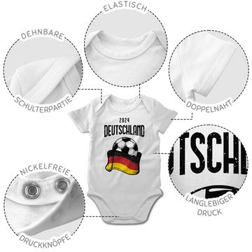 Shirtracer Shirtbody Germany 2024 Deutschland 2024 Fussball EM Fanartikel Baby