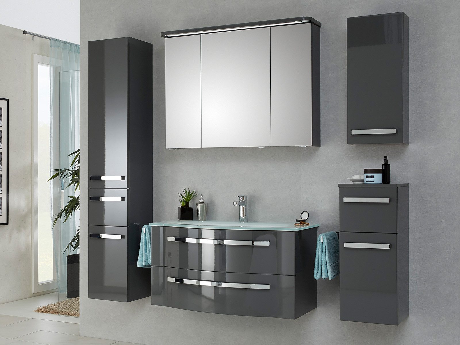 PELIPAL Badezimmer-Set, (6-teilig, 6-St)