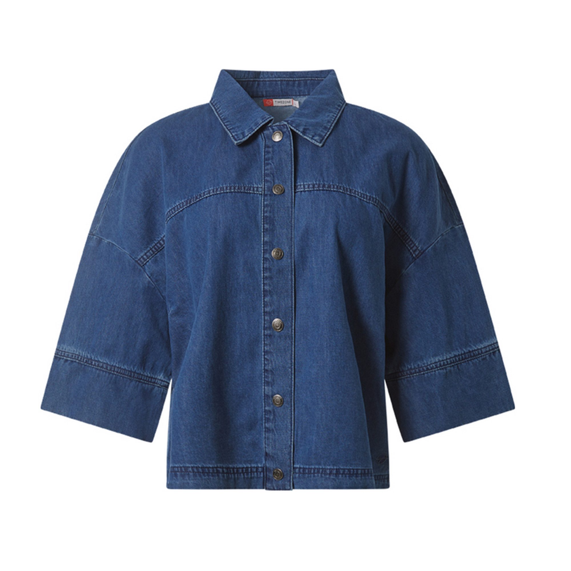 TIMEZONE Jeanshemd light blue wash
