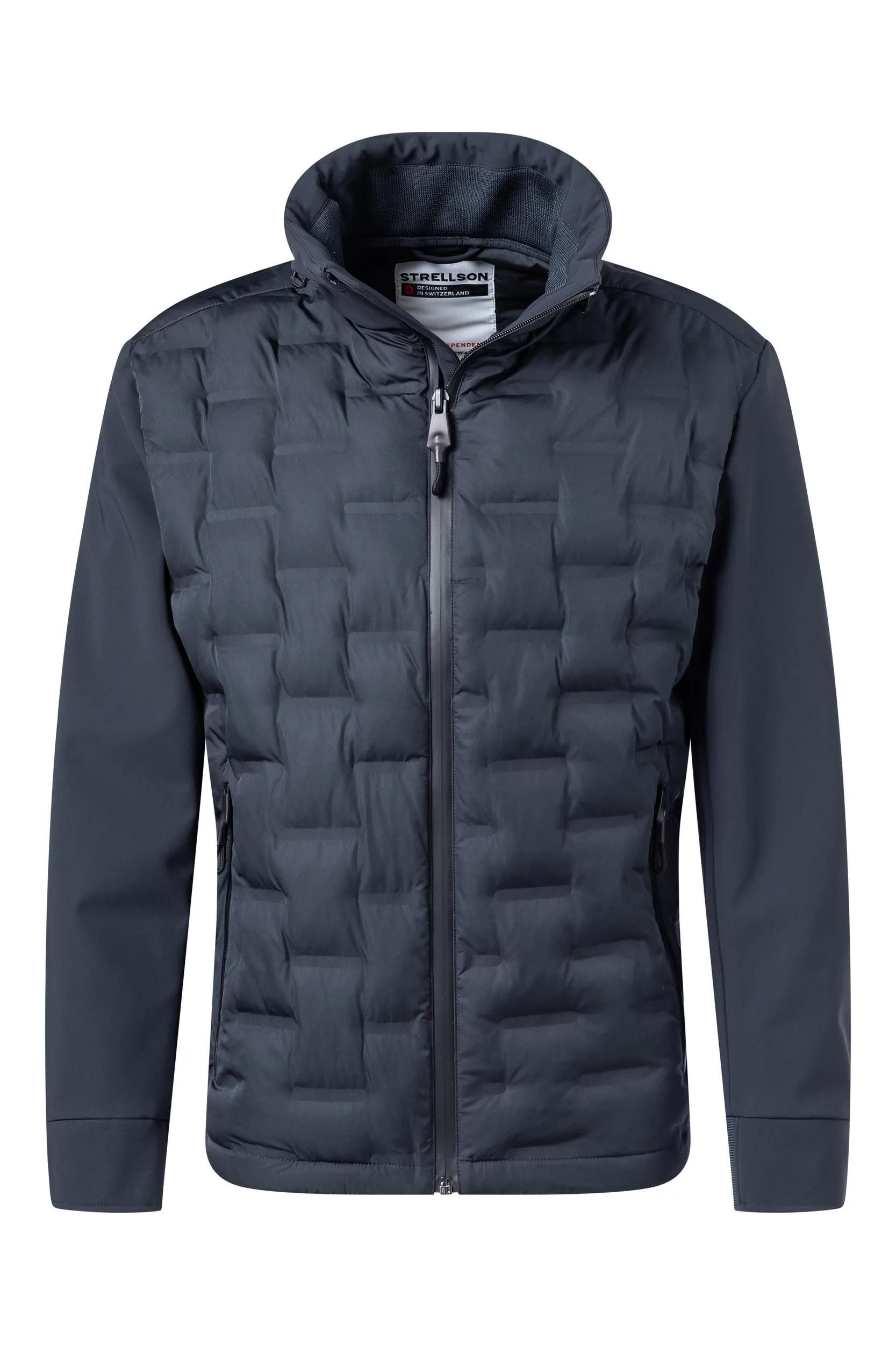 Strellson Steppjacke Avio Flex 2.0 Windbreaker Travel Light Regular Fit Windbreaker Steppjacke Stehkragen