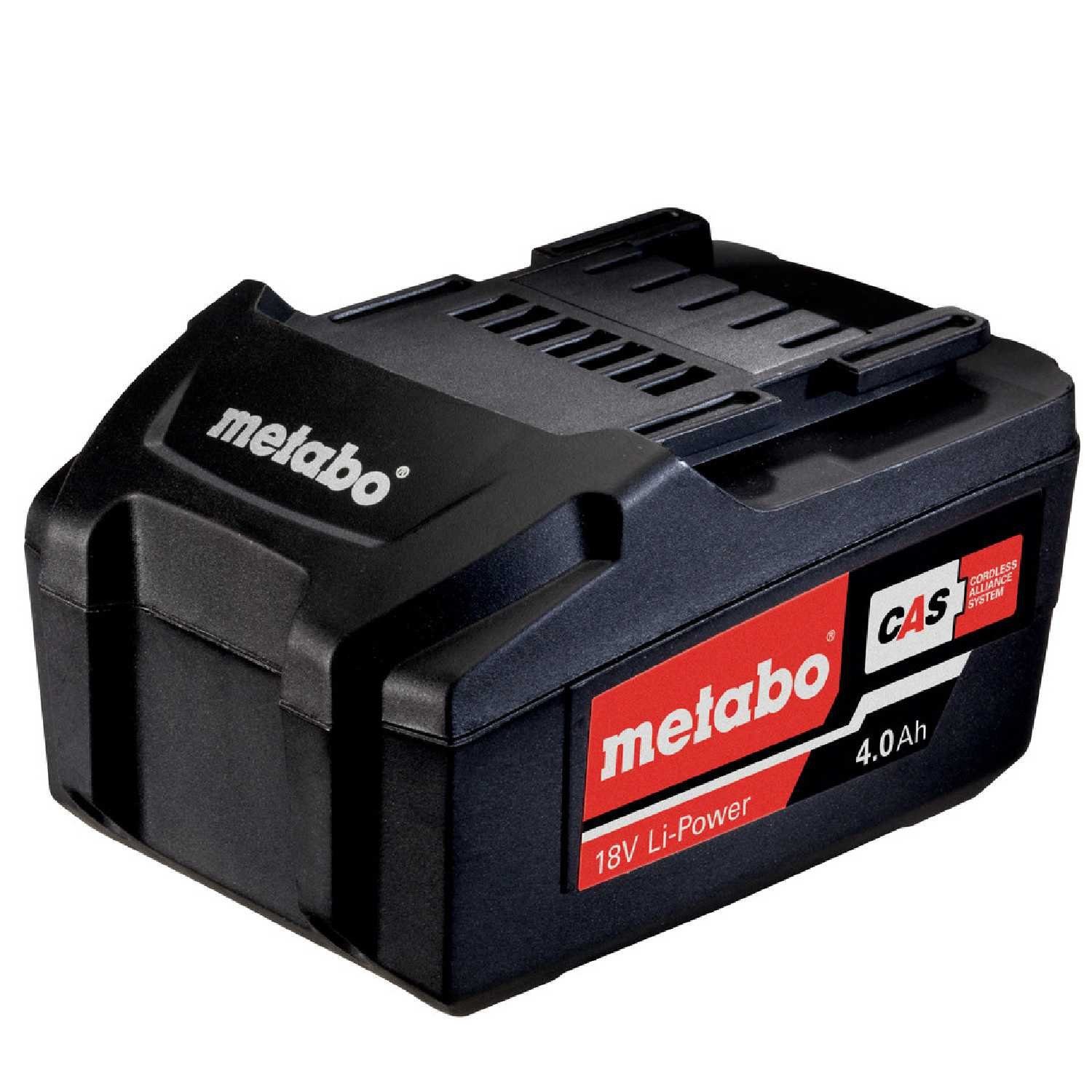 metabo Metabo 625591000 Akkupack 18 V, 4,0 Ah, Li-Power, AIR COOLED Akku 4000 mAh