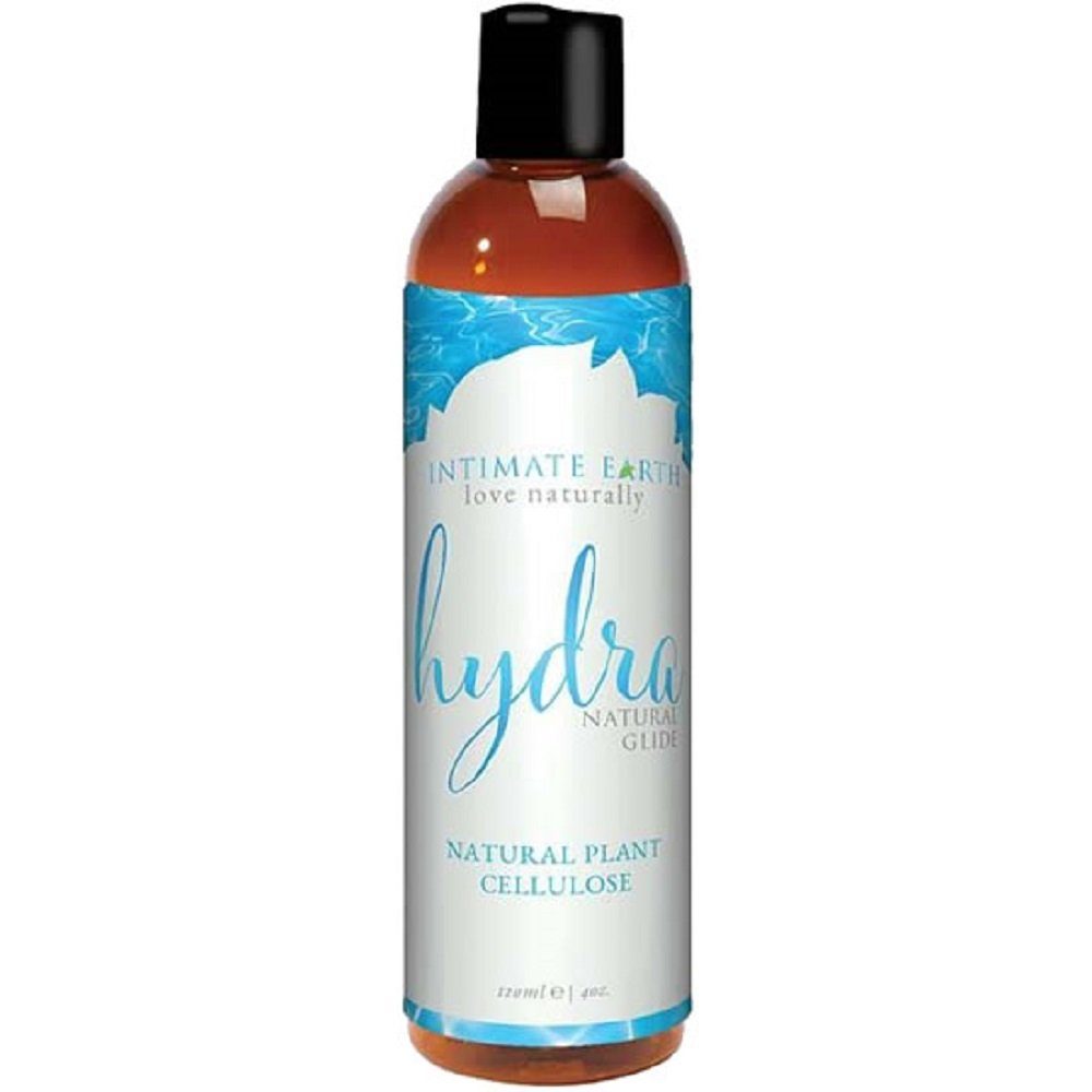 Intimate Earth Gleitgel Hydra (mit Pflanzencellulose), Flasche mit 120ml, 1-tlg., veganes und biologisches Gleitgel - ohne unnötige Zutaten